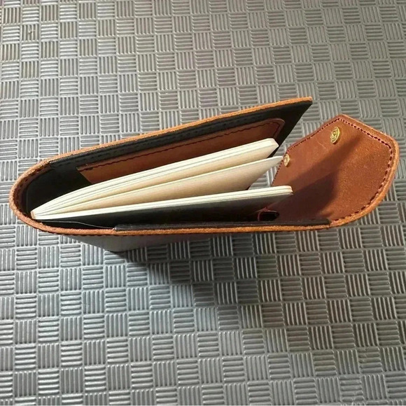 Handmade Vegetable Tan Leather Journal / Diary / Devotional Book / Notebook - Picture 10 of 14